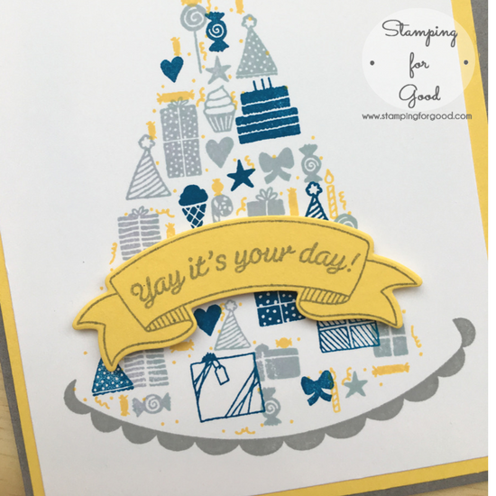 Stamping-for-Good-Stampin-Up-Card-Idea-Party Hat Birthday Boy 2